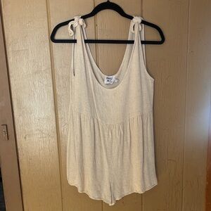 Princess Polly Cream Romper